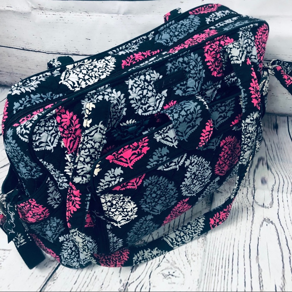 Vera Bradley Quilted Baby Bag Diaper Bag Northern Lights - Picture 9 of 16